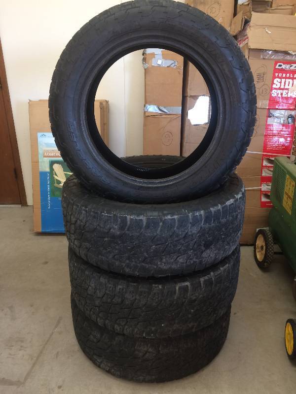 lot 27 image: Nitto Terra Grapler Tires