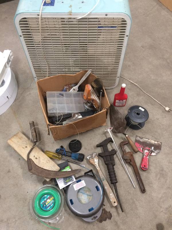 lot 88 image: Assorted Tools and Hardware
