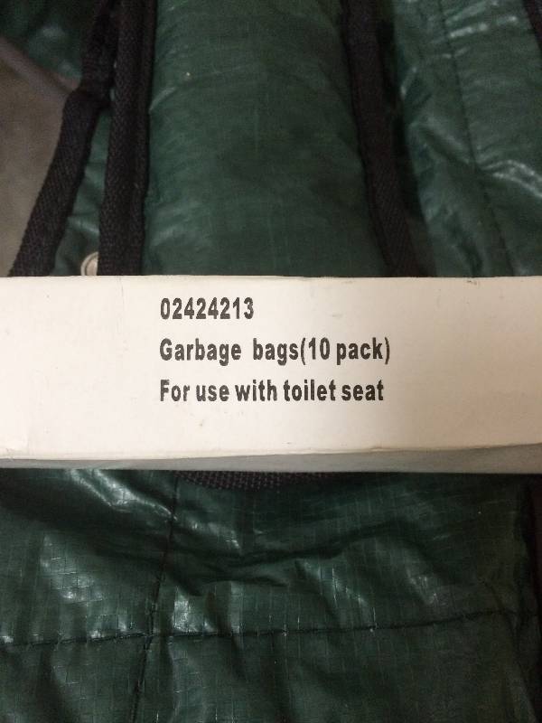 lot 110 image: Camping Toilet Chair