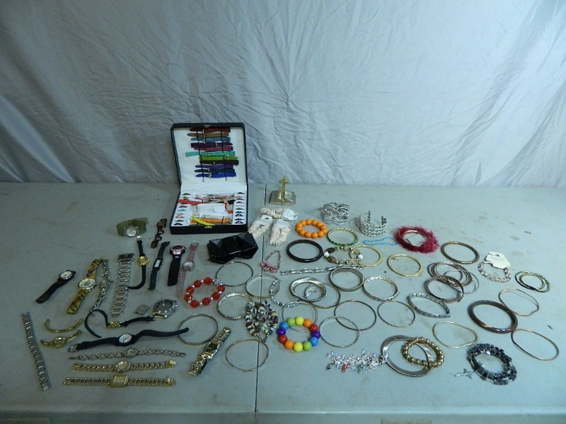lot 2 image: Watches and Bracelets