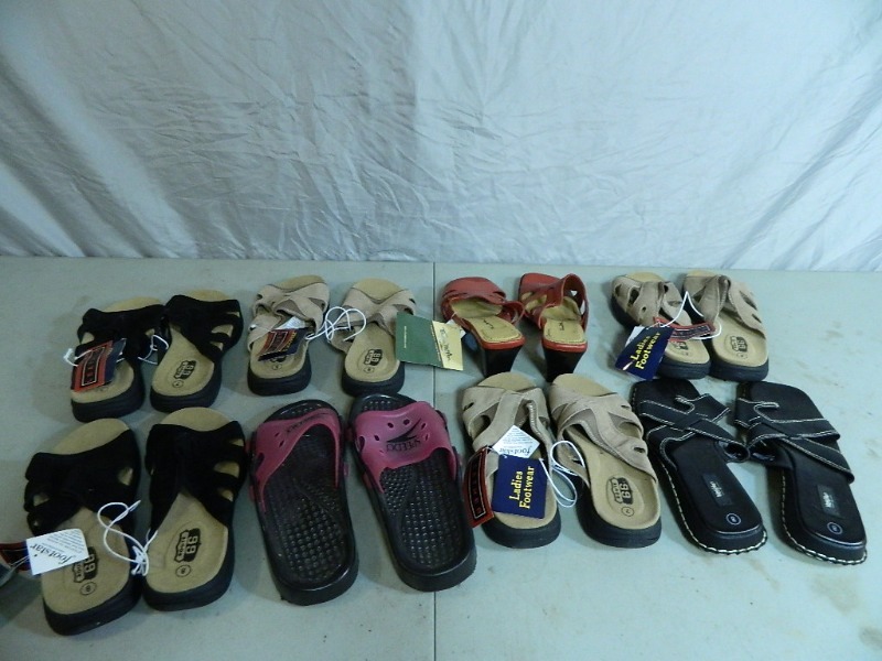 lot 37 image: 8 Pairs of New Womens Shoes