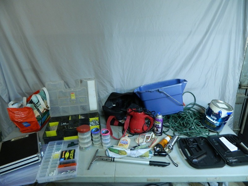 lot 58 image: Tools, Hardware, Shop Supplies