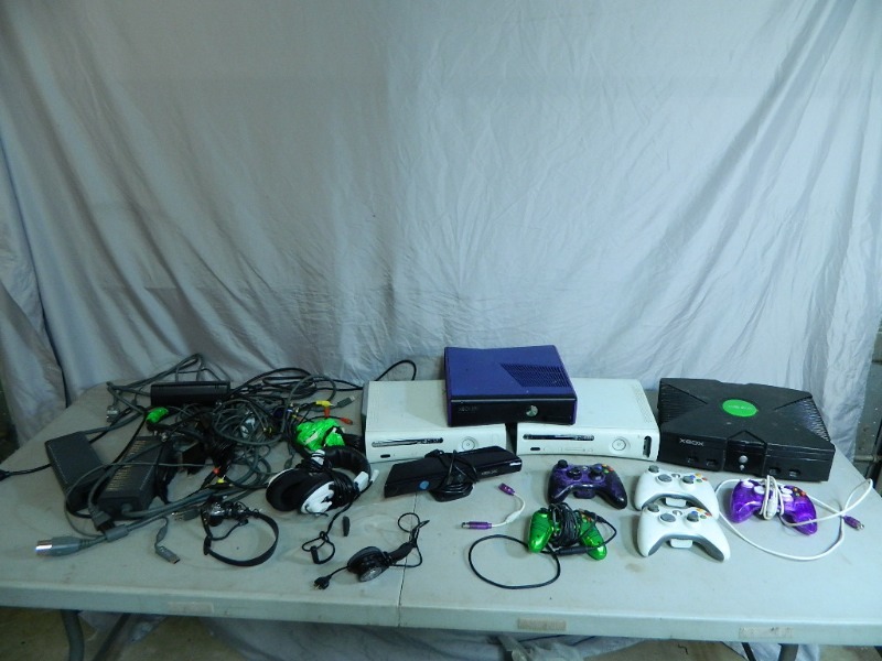 lot 68 image: Multiple XBox Systems and Accessories