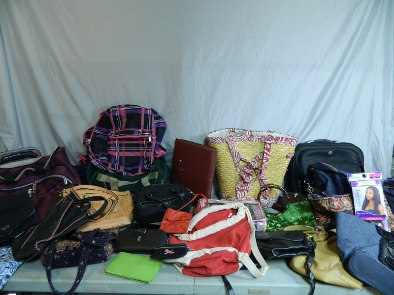 lot 80 image: Purses, Bags, and Luggage