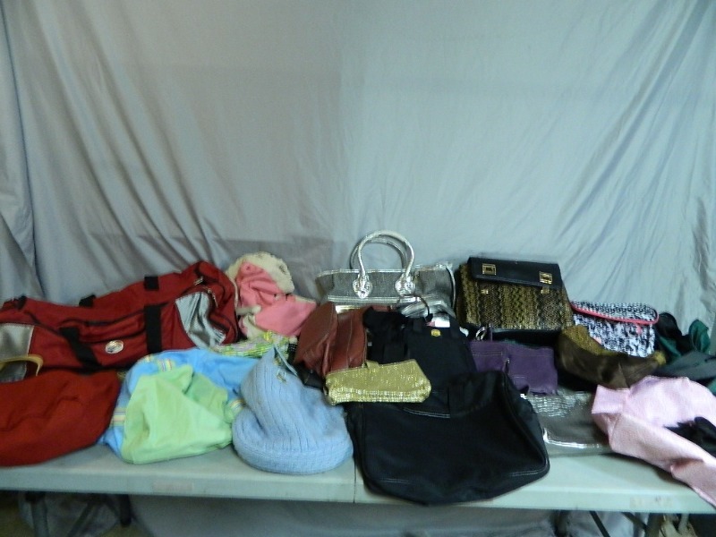 lot 114 image: Purses, Bags, and Luggage