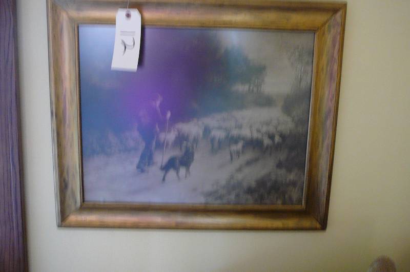 lot 12 image: Framed Print