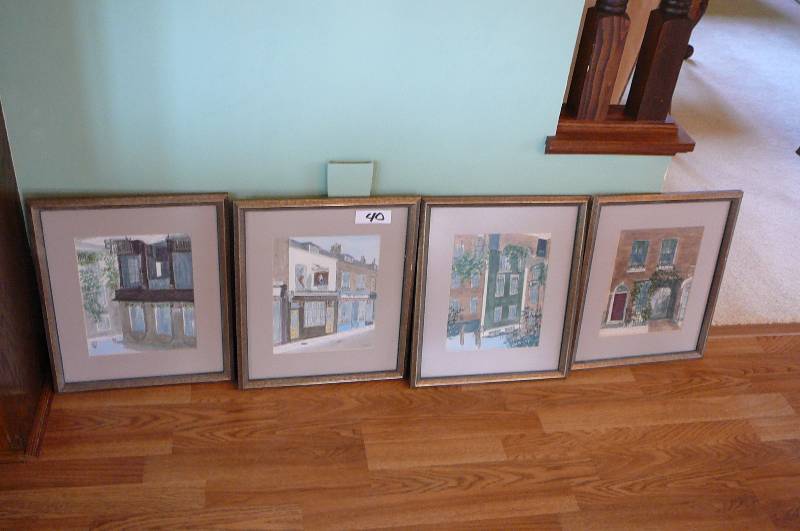 lot 40 image: Lot of Framed Prints