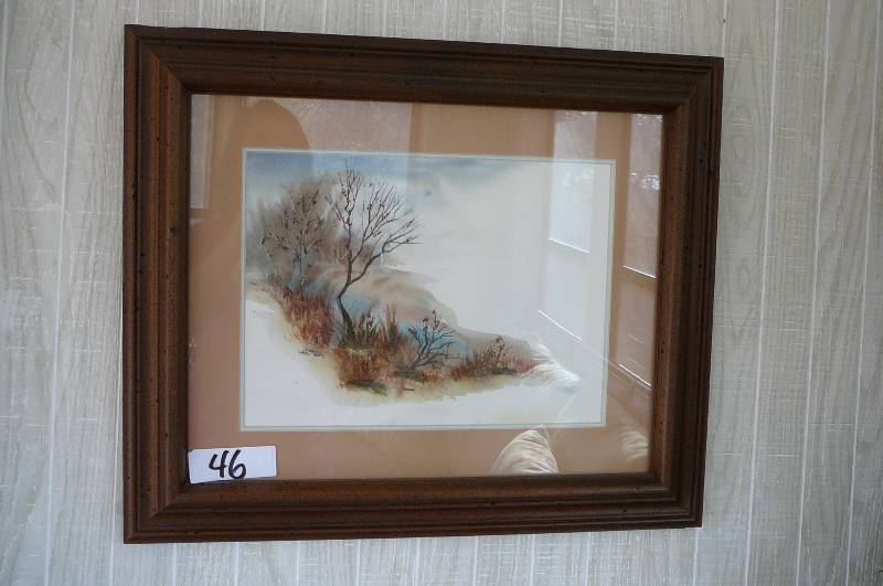 lot 46 image: Framed Print