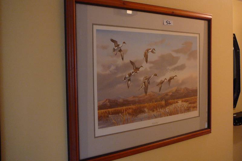lot 52 image: Framed Print