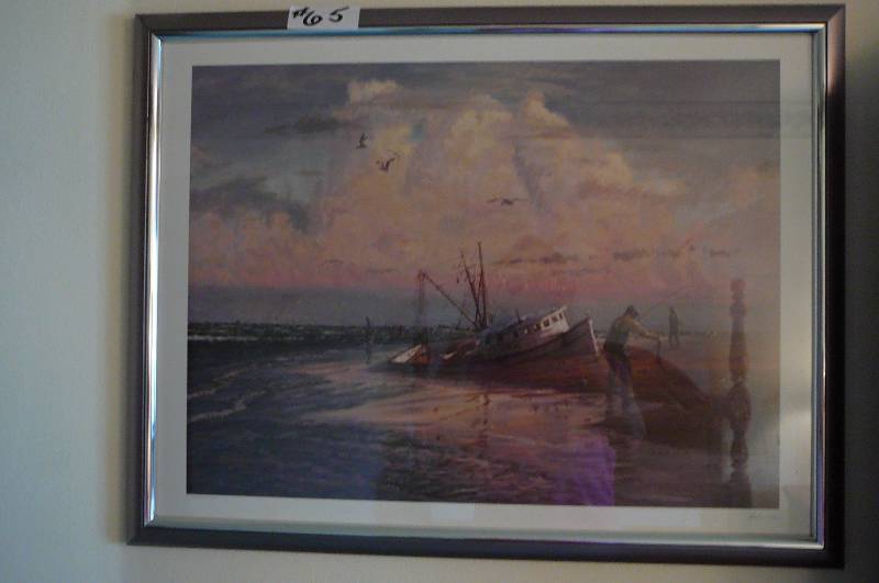 lot 65 image: Framed Print