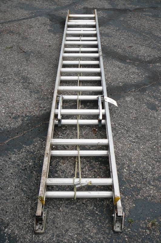 lot 166 image: Ladder Alum 20