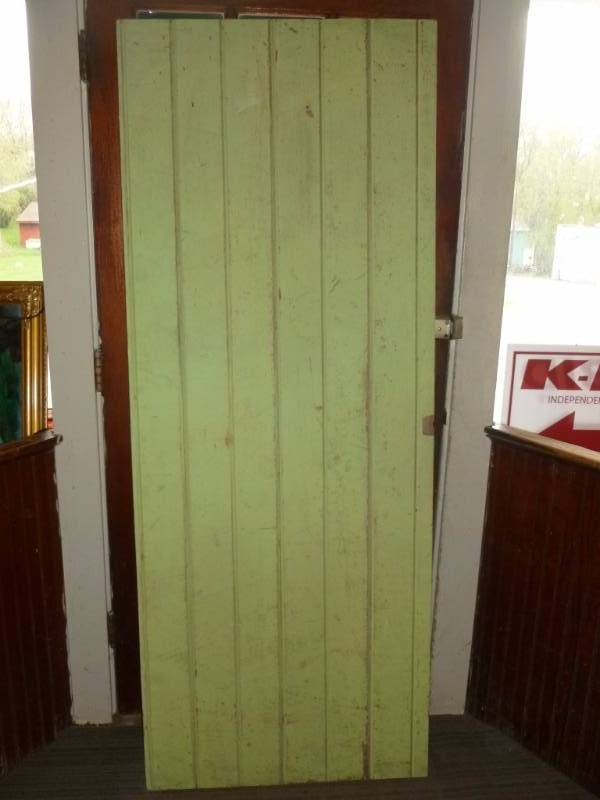 lot 10 image: Vintage Outhouse Door