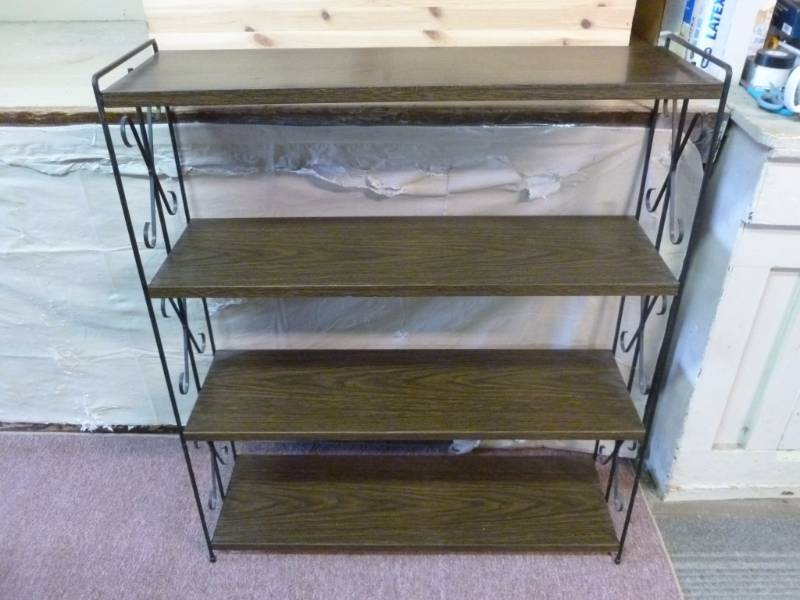 Vintage Metal Shelf