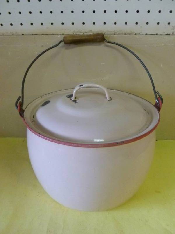 Vintage Porcelain Kettle