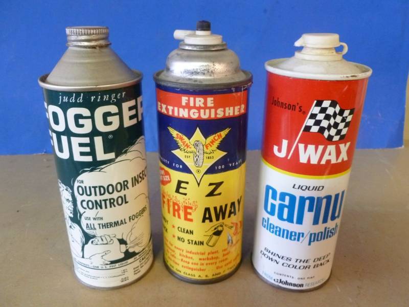 Vintage Metal Containers
