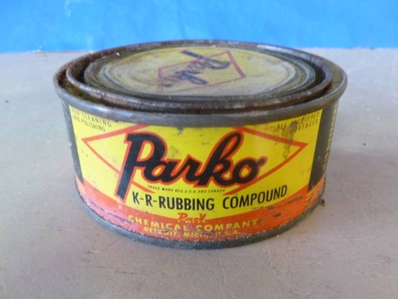Vintage Metal Container