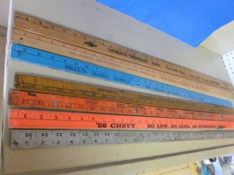 Vintage Yard Sticks