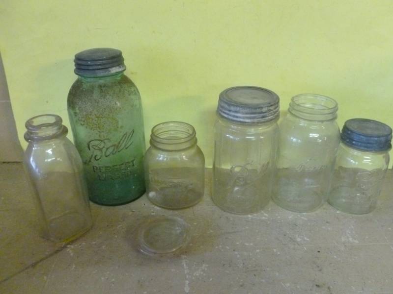 Vintage Canning Jars