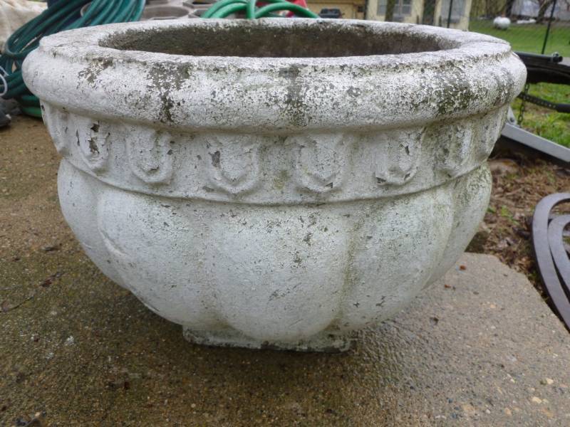 Vintage Cement Planter
