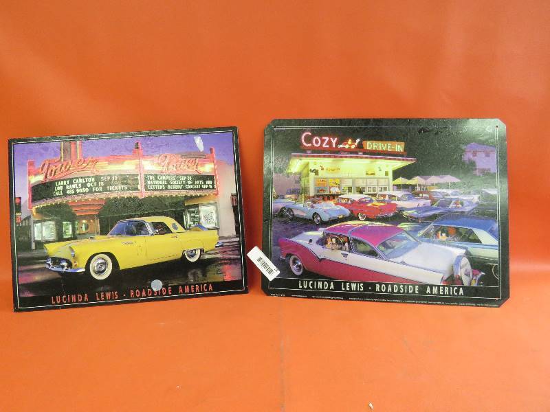 Collectible Tin Wall Dcor