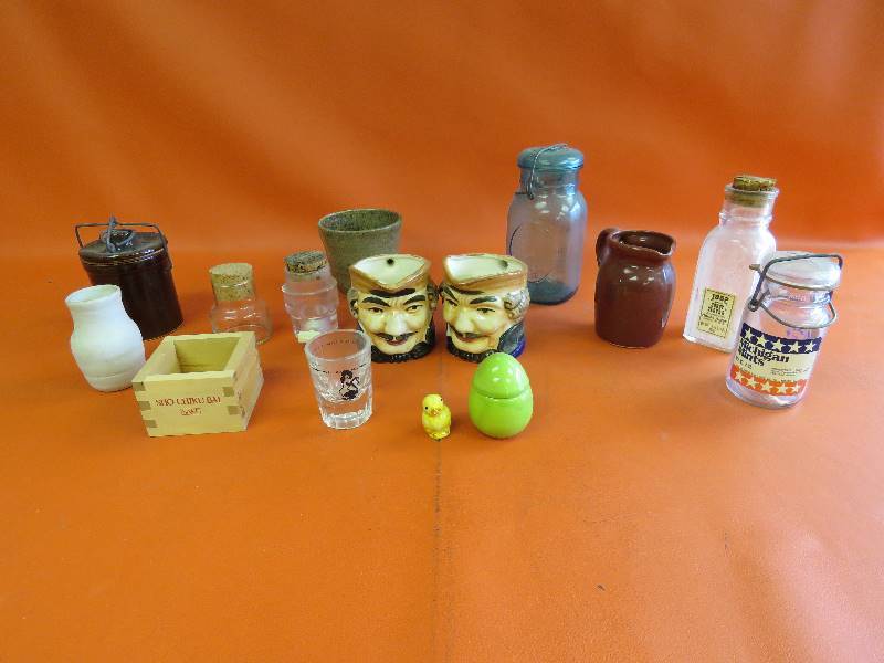 Vintage Jars and More