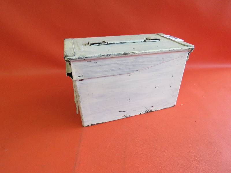 Vintage Metal Ammo Case