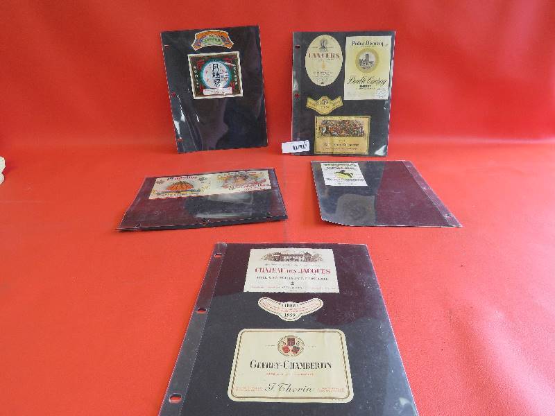 Vintage Alcohol Bottle Labels