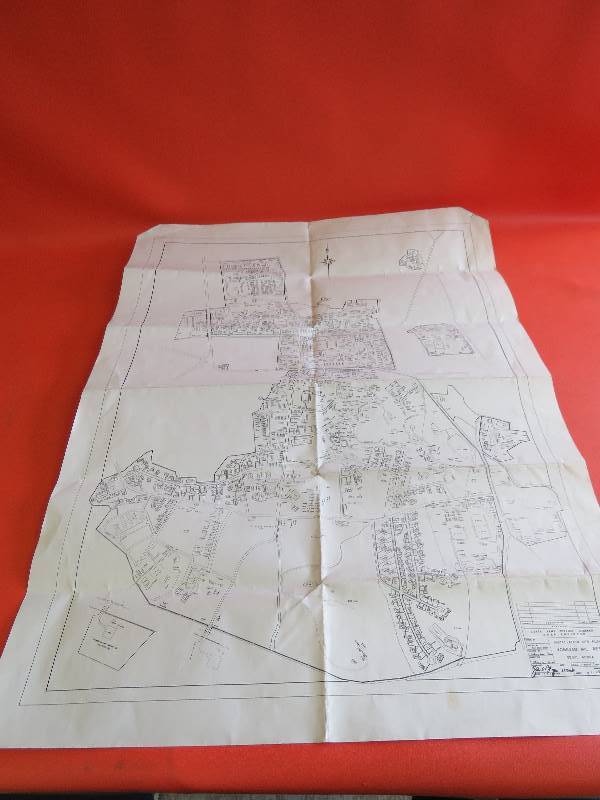 Collectible Military Map
