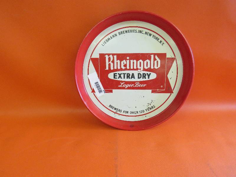Vintage Rheingold Beer Tray