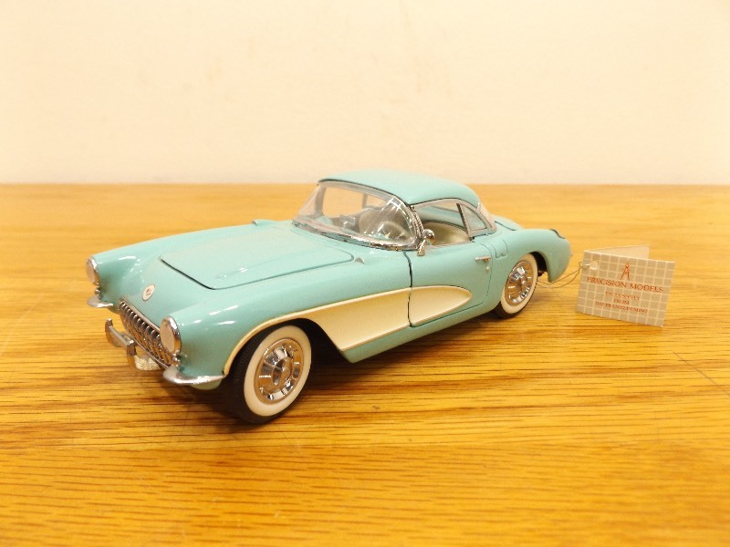 124 Franklin Mint 1956 Corvette