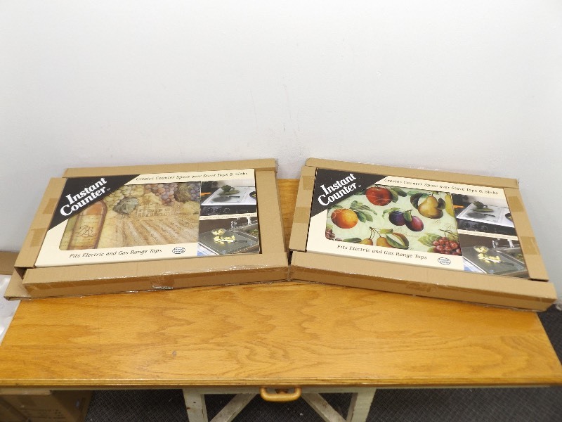 2 New in Box Tempered Glass Instant Counters