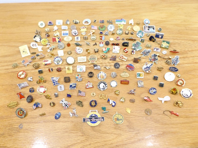 Large Lot of Pin Backs