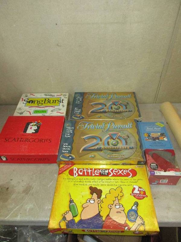 lot 63 image: 7 board games