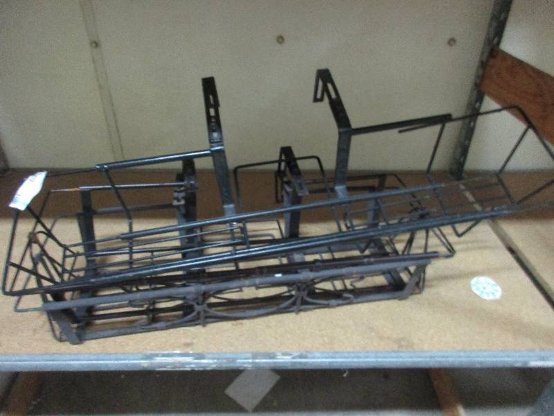 lot 109 image: 3 deck railing flower holders