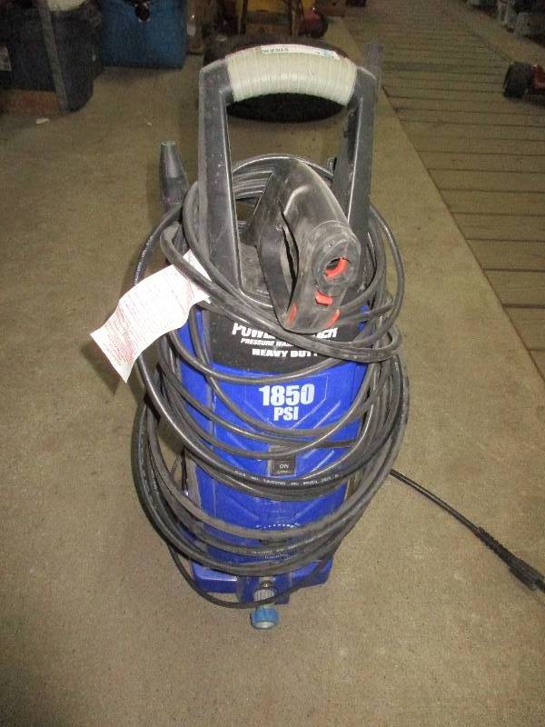 lot 119 image: 1850 psi pressure washer