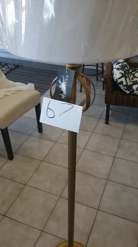 lot 67 image: Floor Lamp