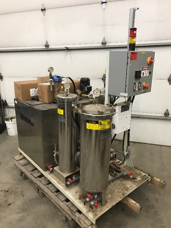 lot 7 image: Ebbco Closed-Loop WaterJet Filtration System
