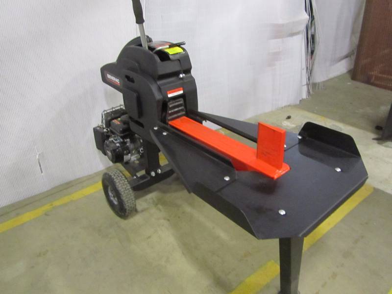 lot 9 image: 22-ton 99cc kinetic gas powered log splitter