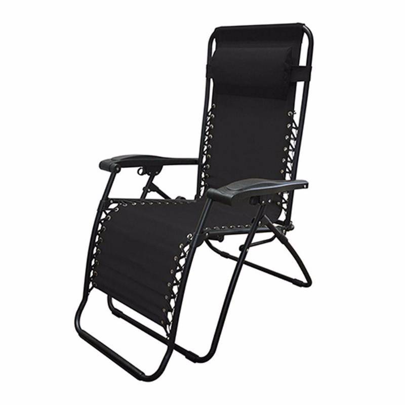 lot 42 image: Black infinity zero gravity chair (2 pack)
