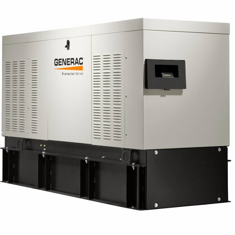 lot 1 image: NEW Generac Protector series 20,000 watt 120240 volt liquid cooled 3 phase automatic standby diesel generator