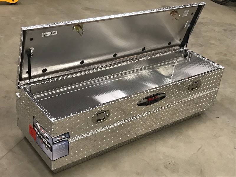 Delta Diamond Plate Aluminum Toolbox