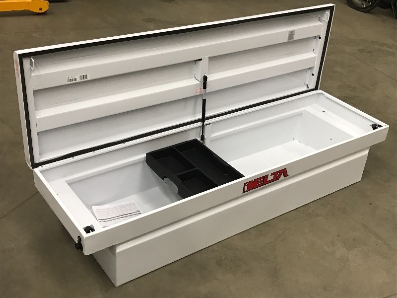 Delta White Steel Toolbox
