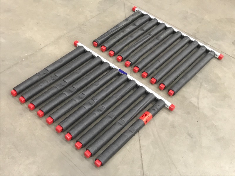 Pair Of New Glass Racks