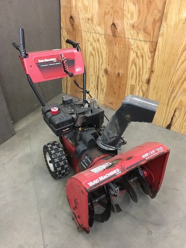 lot 6 image: MTD Yard Machines Two-Stage Snowblo...