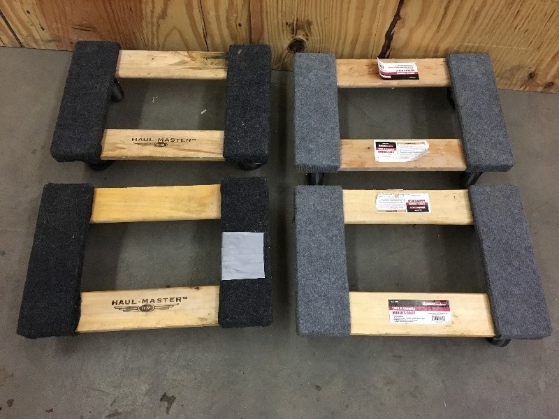 lot 21 image: Lot Of (4) 1000# Moving Dollies ...