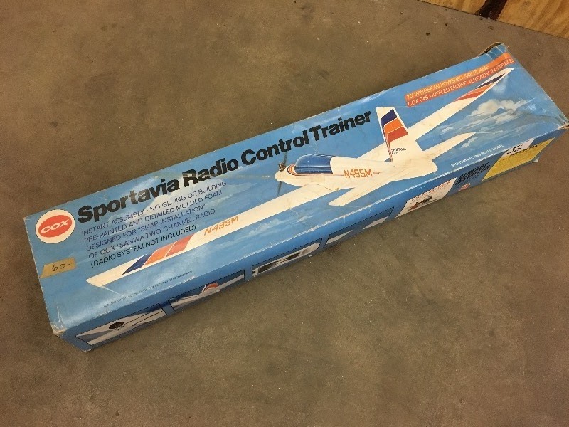 lot 56 image: Unused COX Sportavia 70 Radio Cont...