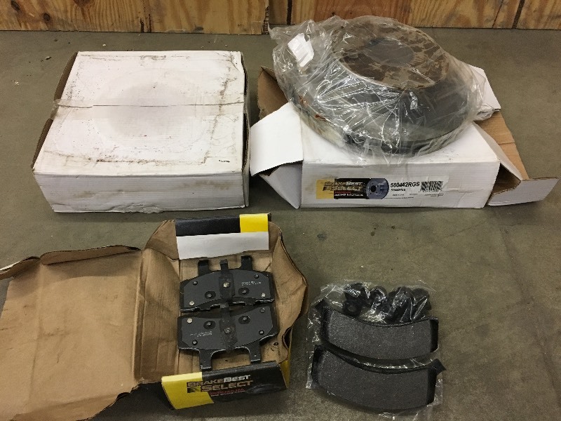 lot 87 image: Set Of Brake Rotors & Pads For A 20...