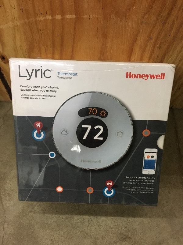 lot 96 image: New Honeywell Lyric Smart Thermosta...
