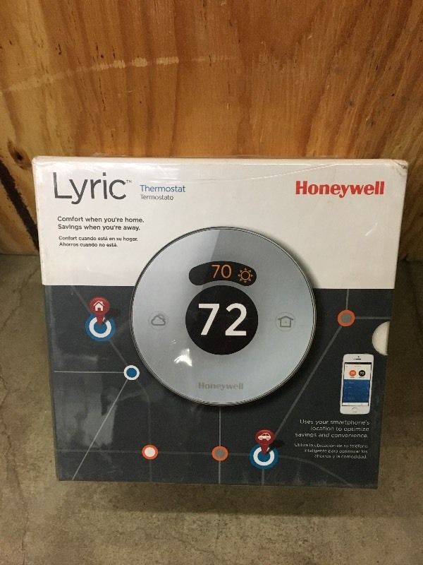 lot 97 image: New Honeywell Lyric Smart Thermosta...
