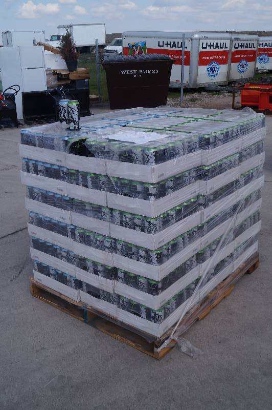 Pallet of Energy Drinks